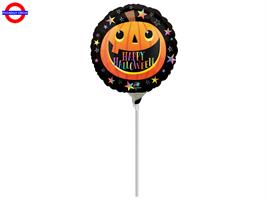 MYLAR MINI SHAPE ZUCCA HAPPY HALLOWEEN