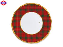 TAVOLA ZIP COMPOST TARTAN 6 PIATTI FONDI D.24