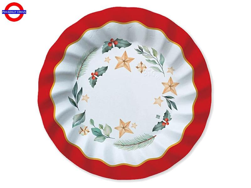 TAVOLA ZIP COMPOST CHRISTMAS MAGIC 8 PIATTI PIANI D.25