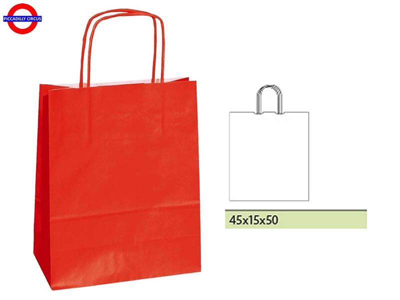 SHOPPER ROSSA 45X15X50