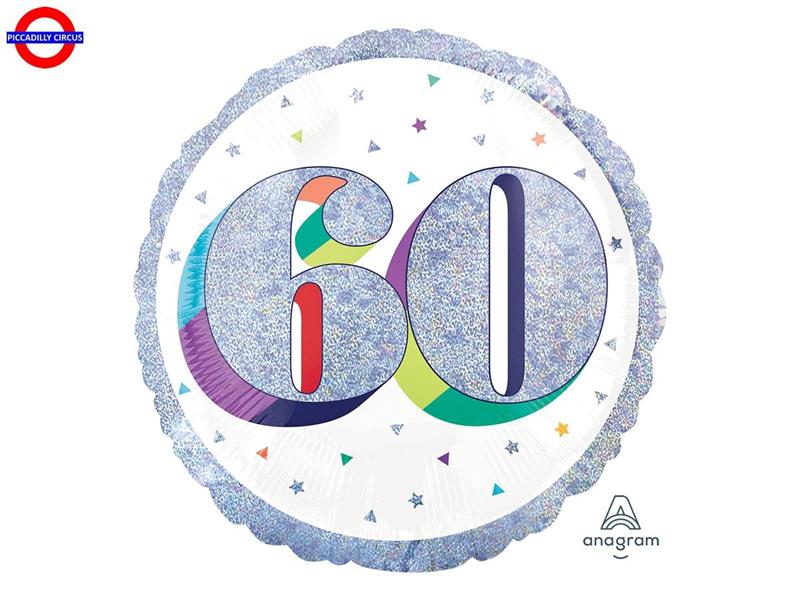 MYLAR 60 ANNI 18 OLOGRAFICO