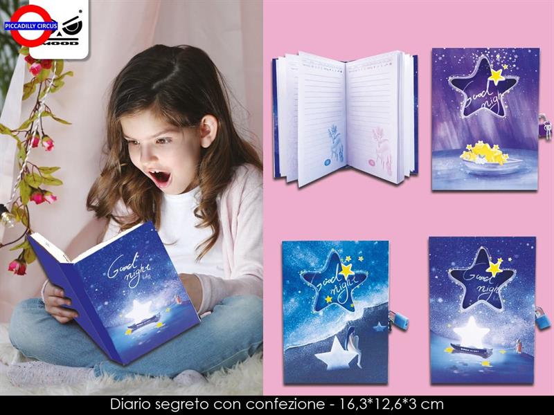 DIARIO SEGRETO CONFEZIONE GOOD NIGHT 3 SOGG