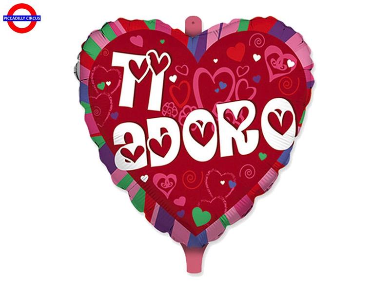 MYLAR AMORE 18 CUORE TI ADORO