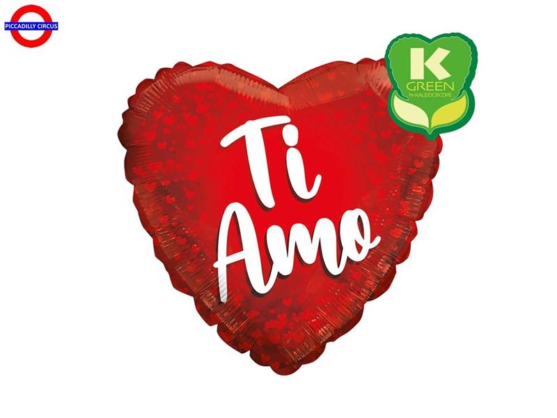 MYLAR AMORE 18 CUORE TI AMO