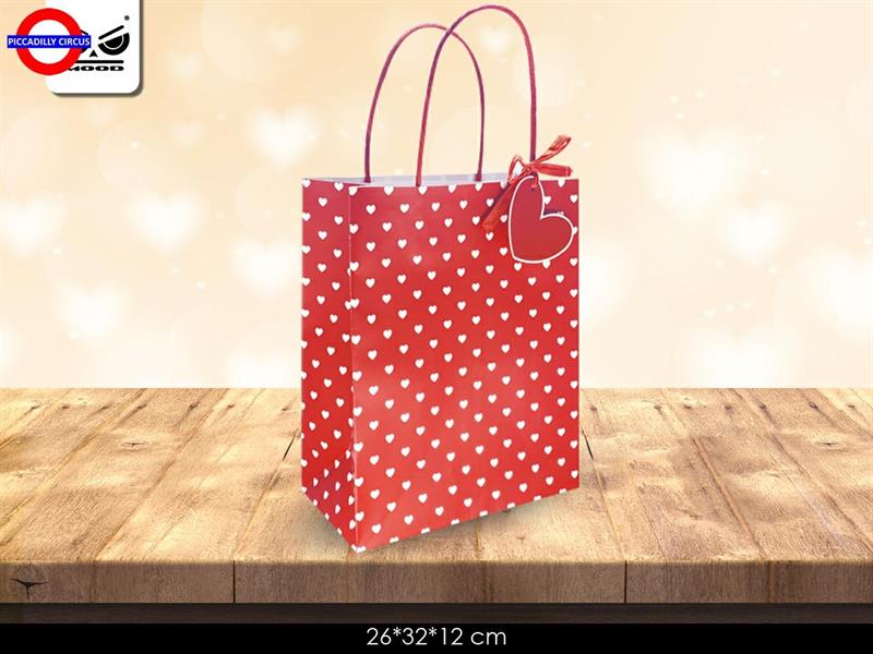 SHOPPER MILLE CUORI CM.25X32X12