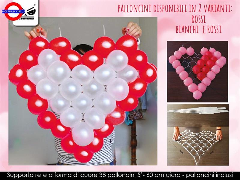 GRIGLIA CUORE PER 38 PALLONI