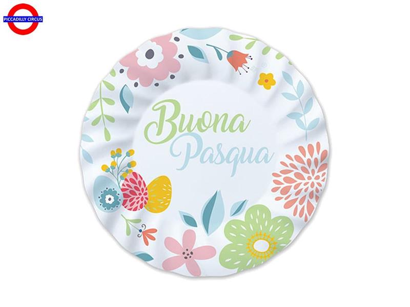 BUONA PASQUA 8 PIATTI D.18