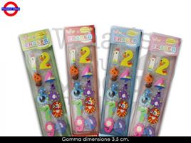 SET 10 GOMME NUMERI ANIMALI