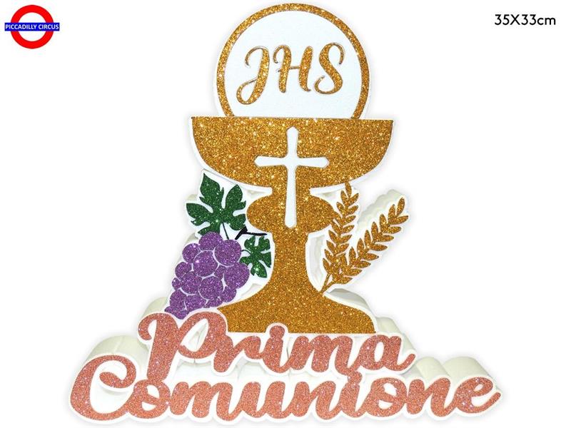 POLY COMUNIONE - PRIMA COMUNIONE ROSE GOLD CM.35X33