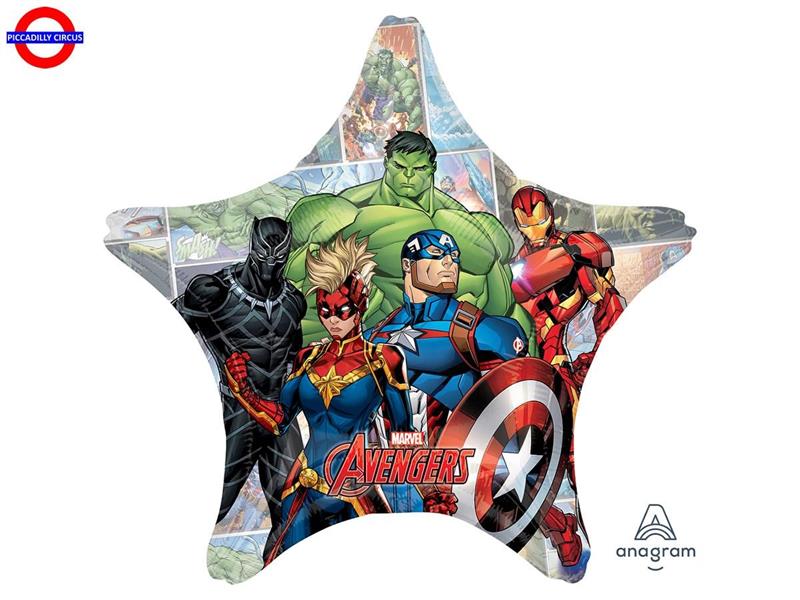  MYLAR AVENGERS SUPER SHAPE STELLA 28