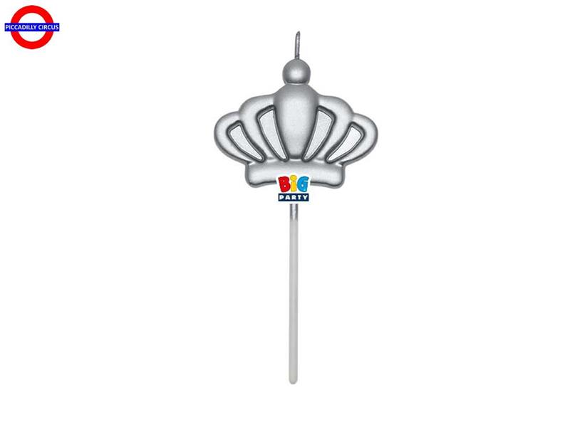 CANDELINA PICK CORONA ARGENTO CM.12