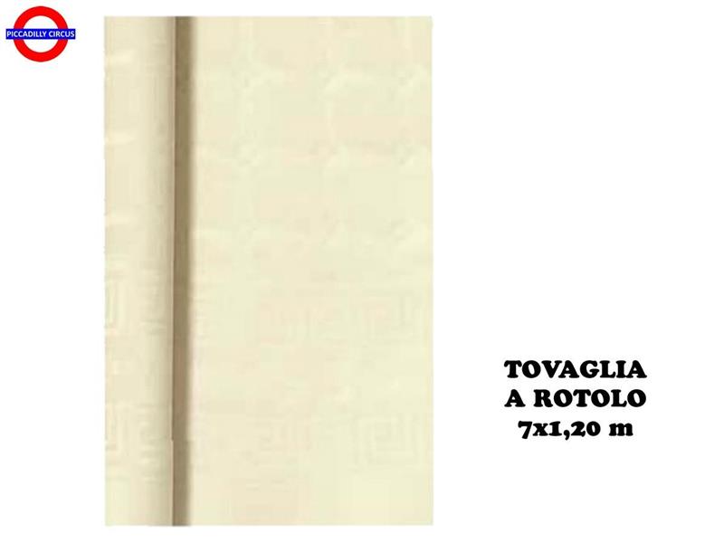 TOVAGLIA A ROTOLO AVORIO 1.20X7 M