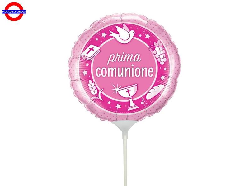 MYLAR COMUNIONE MINI SHAPE 9 ROSA