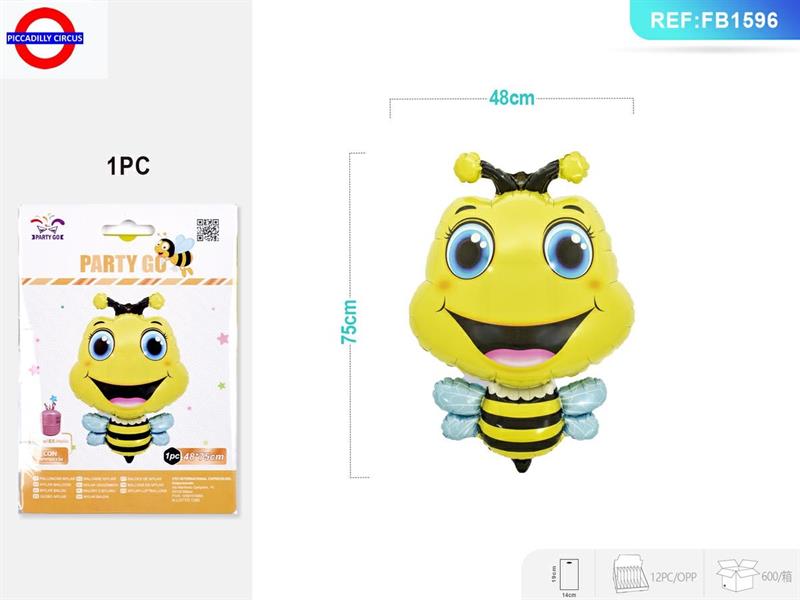 MYLAR ANIMAL APE SUPER SHAPE CM.48X75