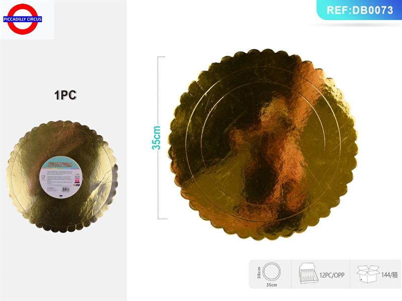 SOTTOTORTA ORO D.35 SP. 2mm