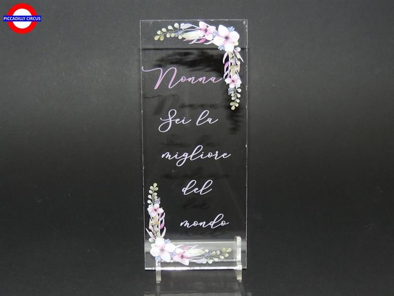QUADRETTO PLEXIGLASS cm7x17 NONNA MIGLIORE