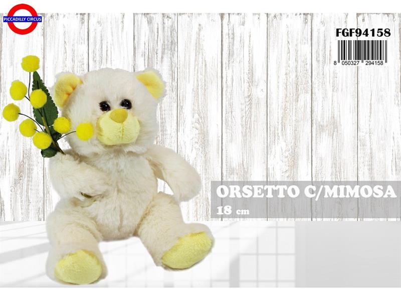 ORSETTO CON MIMOSA CM.18