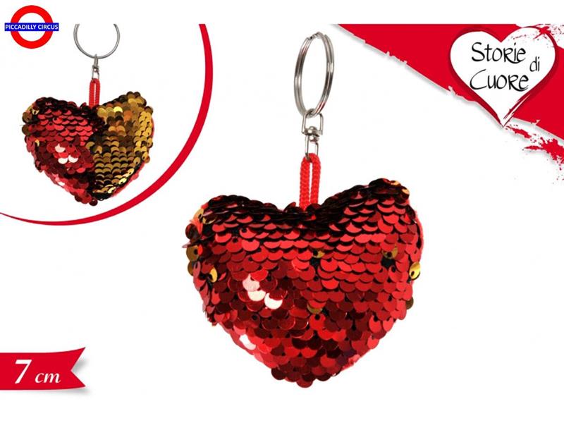 PORTACHIAVI CUORE CM.8.5