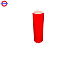 VINILE LUCIDO ROSSO MT.10X CM.31