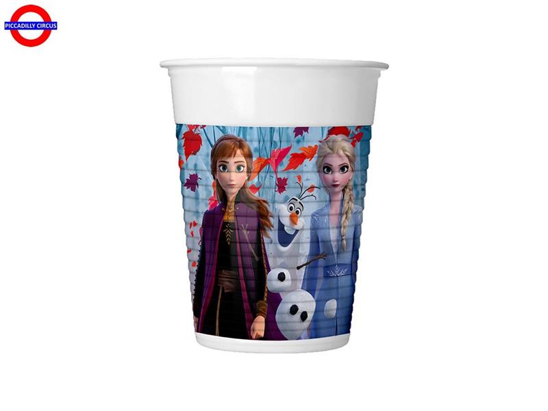  FROZEN II 8 BICCHIERI PLASTICA 200CC