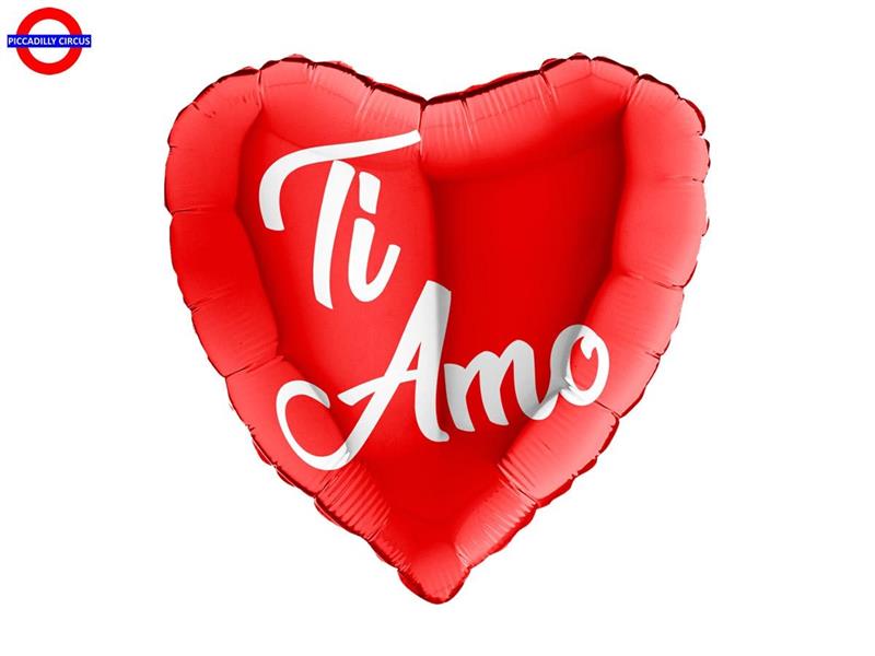 MYLAR AMORE 18 CUORE TI AMO