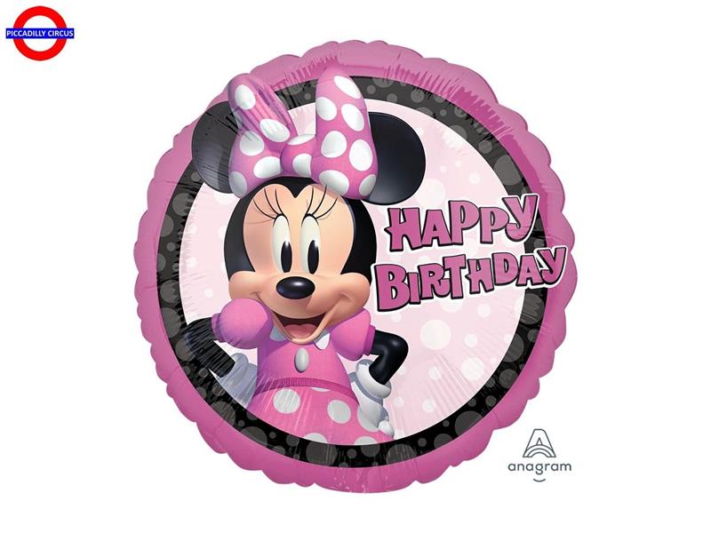  MYLAR MINNIE 18 HAPPY BIRTHDAY