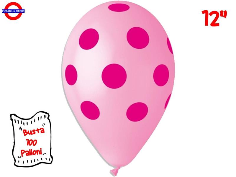 LATTICE POIS 12 ROSA POIS FUXIA BS.100 PZ