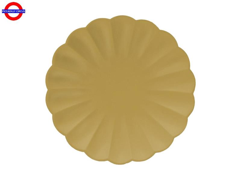 ORO PERLATO COMPOSTABILE 8 PIATTI D.20