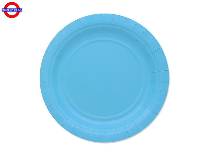 ECOLOR CELESTE 25 PIATTI CM.18