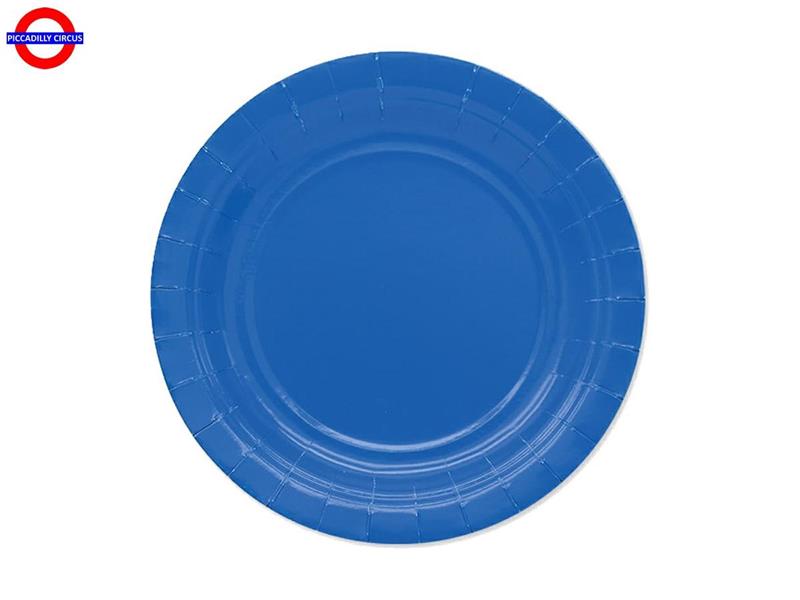 ECOLOR BLU 25 PIATTI CM.18
