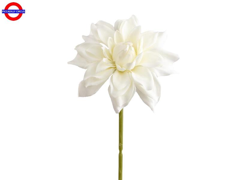 FIORE ARTIFICIALE DALIA 8X4 PANNA