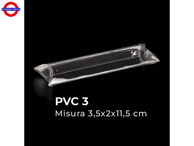 SCATOLA PVC PORTACONFETTO CM.3,5X2X11,5