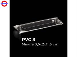 SCATOLA PVC PORTACONFETTO CM.3,5X2X11,5