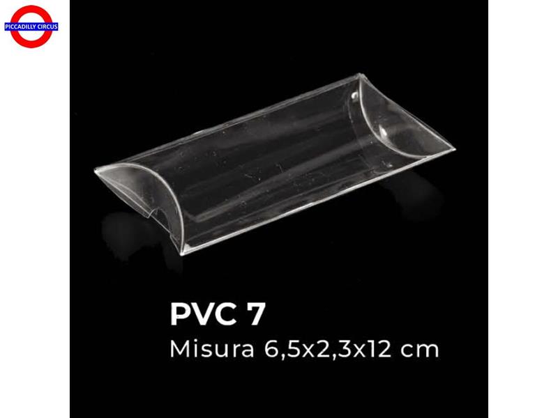 SCATOLA PVC PORTACONFETTO CM.6,5X2,3X12