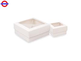 SCATOLA CARTONE PER BOMBONIERE 10X10X4,5