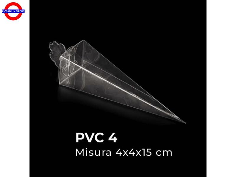 SCATOLA PET CONO CM.4X4X15