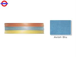 NASTRO ORGANZA mm06X50m AVION BLU