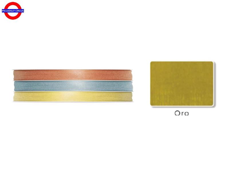 NASTRO ORGANZA mm06X50m ORO