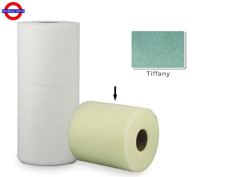 TULLE cm12.5X100m TIFFANY