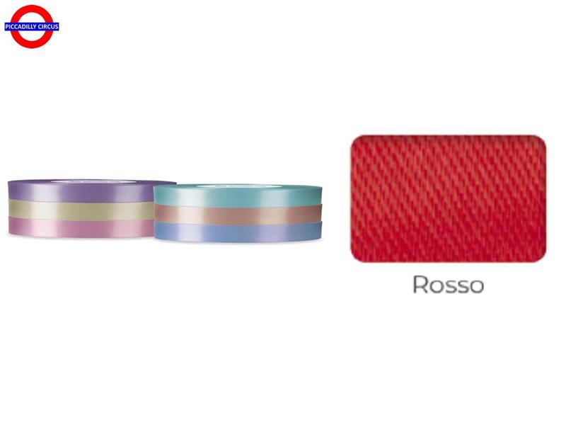 NASTRO RASO mm10X50m ROSSO