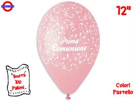 LATTICE COMUNIONE 12 ROSA FILIGREE CF.100 PZ