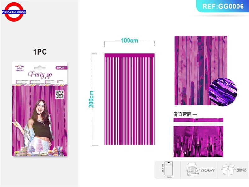 TENDA IN MYLAR FUXIA CM.100X200