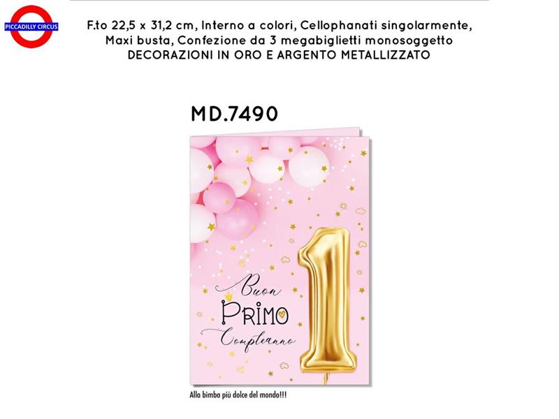 BIGLIETTO MEDIO 1 ANNO ROSA E ORO