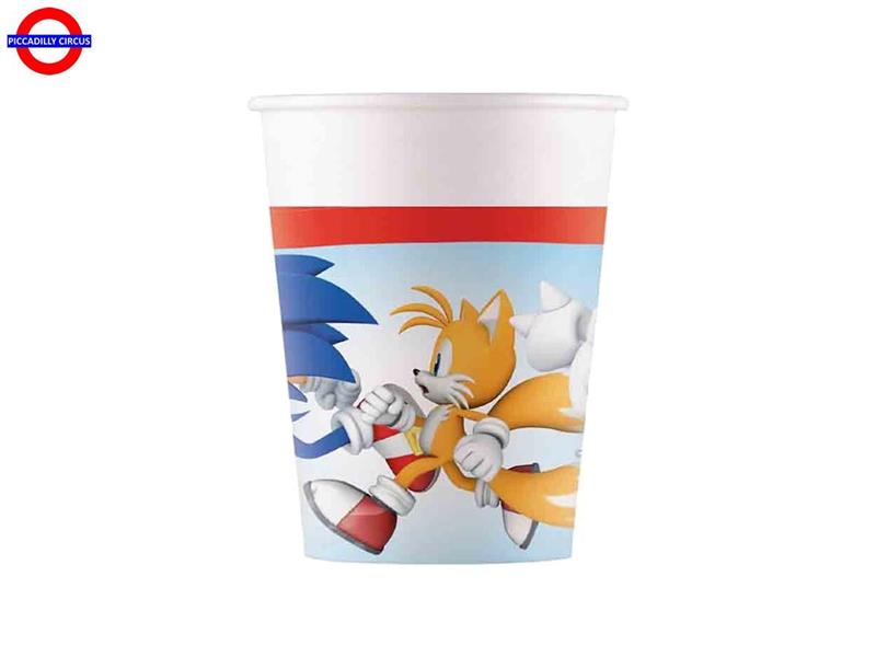  SONIC 8 BICCHIERI CARTA 200 ML