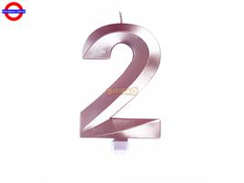 CANDELINA NUM. LUXURY CHROME ROSE GOLD N.2