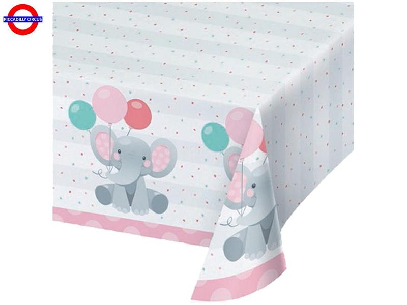 BABY ELEFANTE ROSA TOVAGLIA CM.137X259