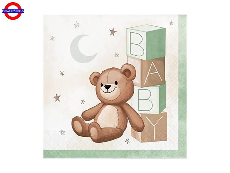 TEDDY BEAR 16 TOVAGLIOLO 33X33