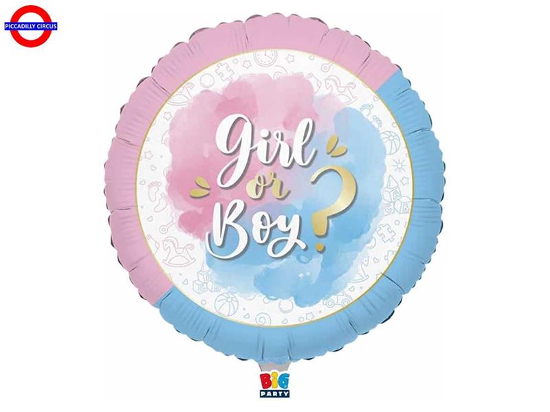 MYLAR BABY SHOWER 18 BOY OR GIRL?