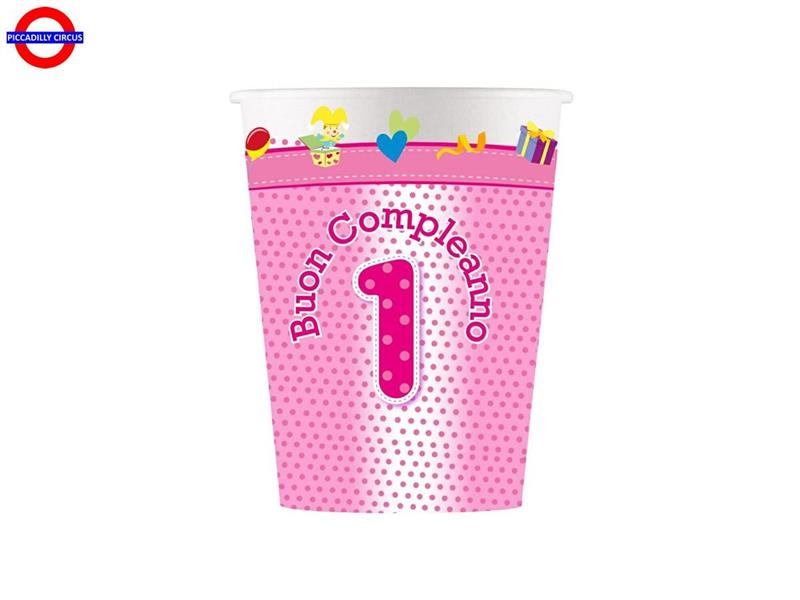 1°COMP. POIS ROSA BICCHIERI 200 ML