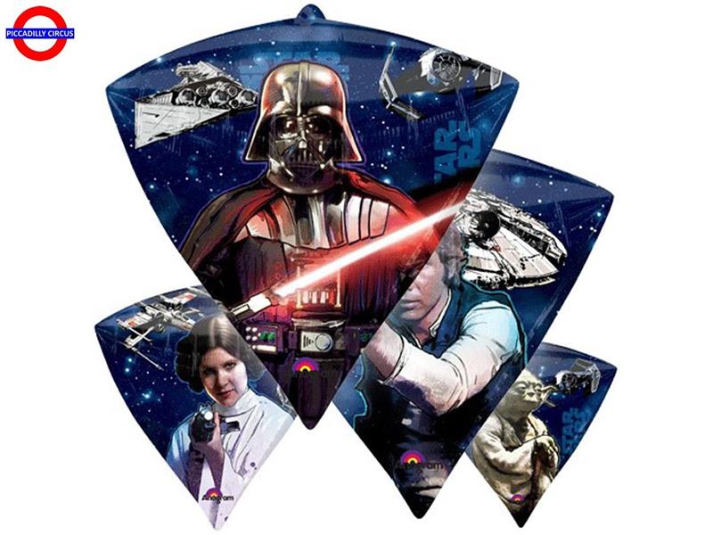  MYLAR STAR WARS DIAMONDS CM.38X43